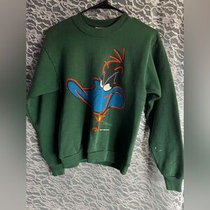 Daffy Duck Looney Tunes Vintage Crewneck Sweater